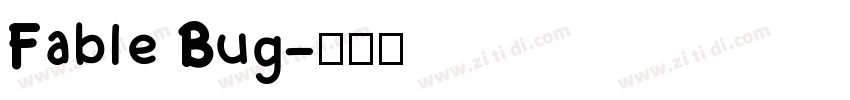 Fable Bug字体转换